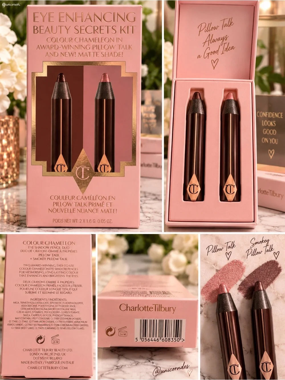 Charlotte Tilbury Pillow Talk Eye Kit Smokey Pillow Talk Discontinued LE